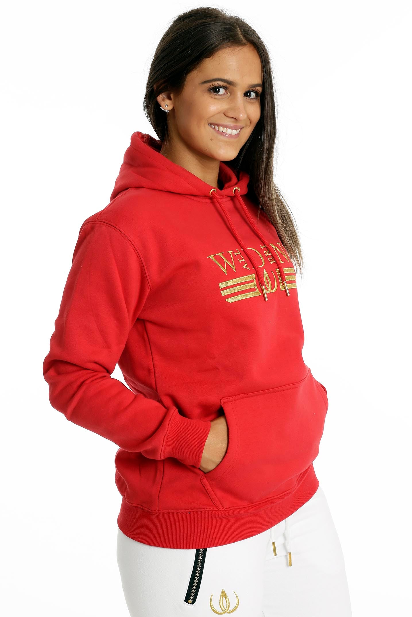 Deluxe Hoodie Röd stilbild