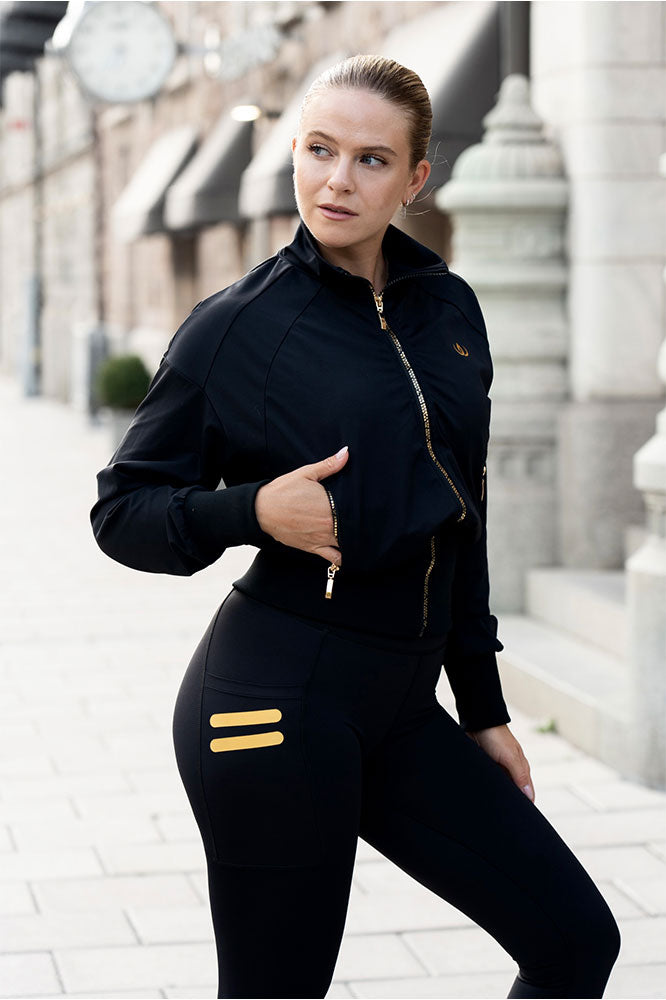 Iconic Stripe Tights helkroppsbild framifrån