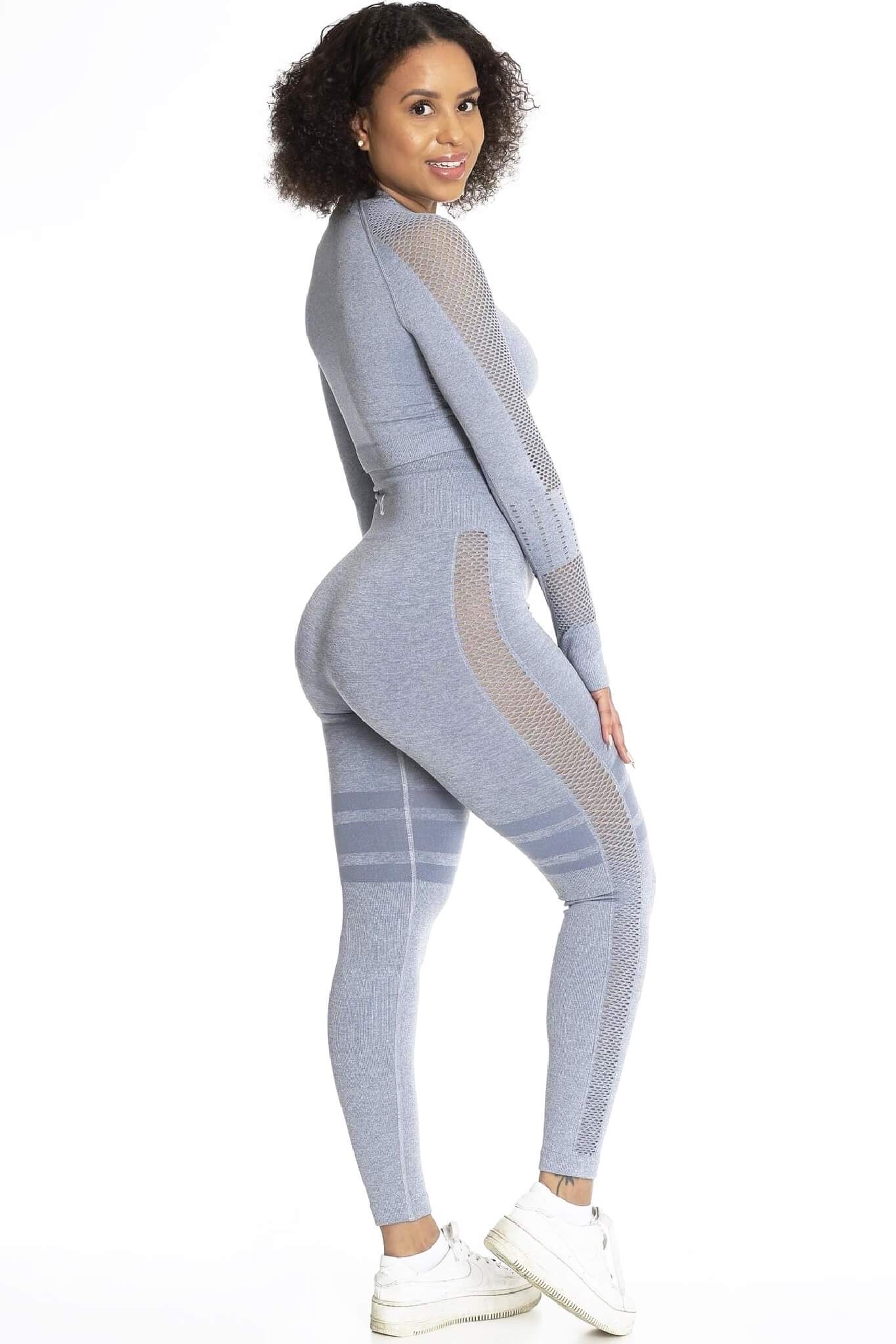 Seamless Sporty Chic Tights sedd från sidan